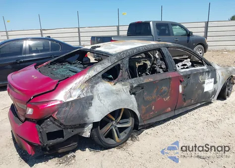 2019 Honda Accord Sport из США, поврежденный, VIN 1HGCV1F36KA088279